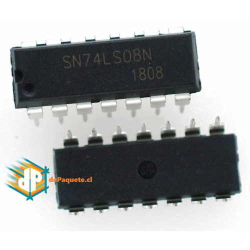 Compuerta Lógica AND cuádruple SN74LS08N DIP14